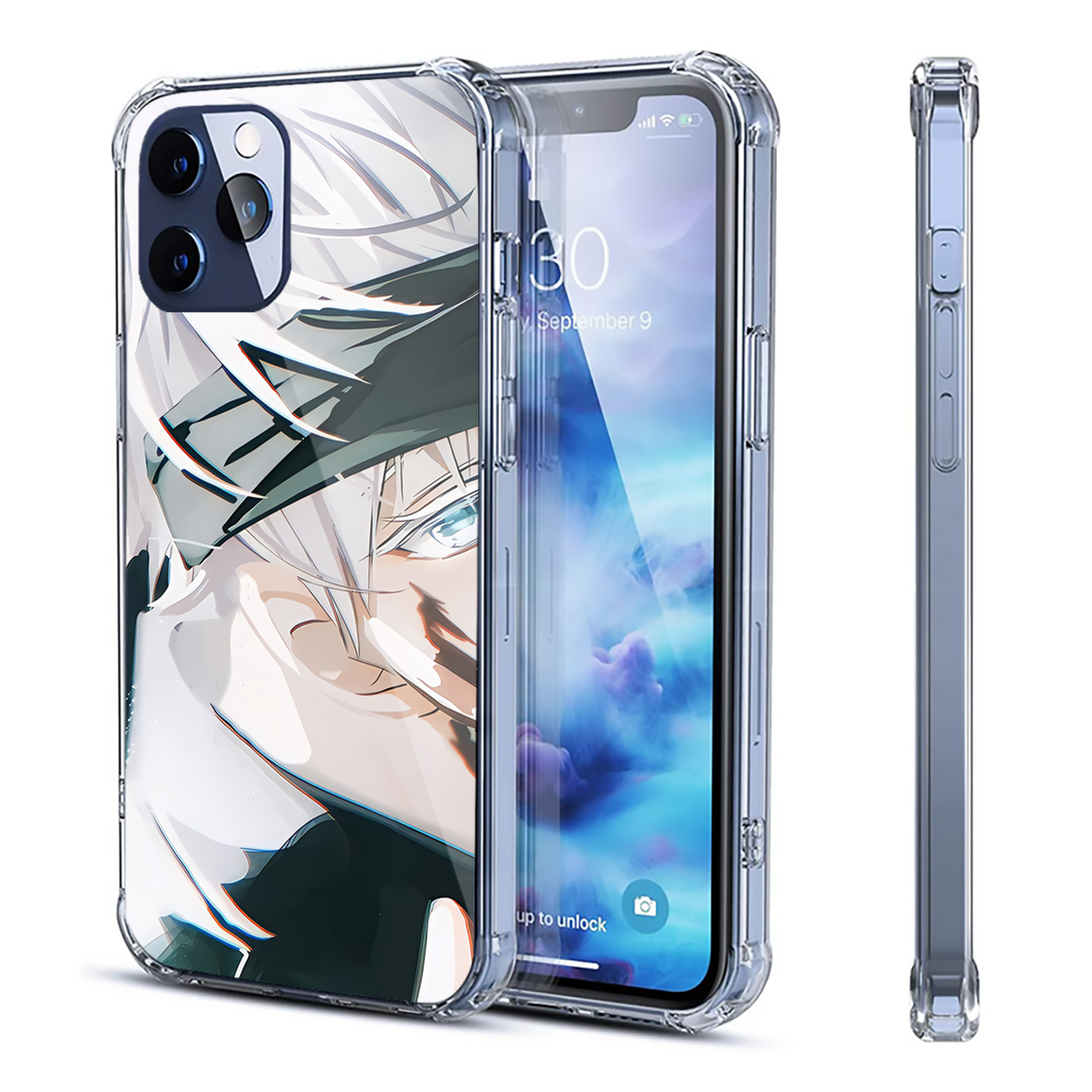（画像用） SPY×FAMILY间谍家家酒 【iPhone 12シリーズ対応】透明スマホケース（クリアソフトケース）